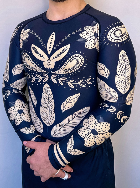 Floral L/S Rashguard